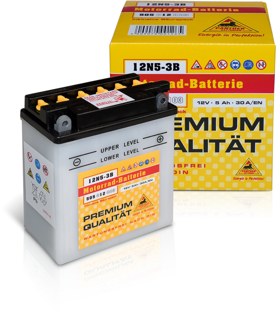 Panther Premium motor accu YB5L-B/ CB5L-B/ 50512