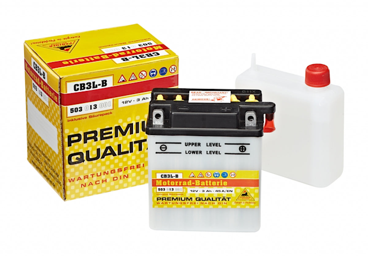Panther Premium motor accu YB3L-B/ CB3L-B/ 50313