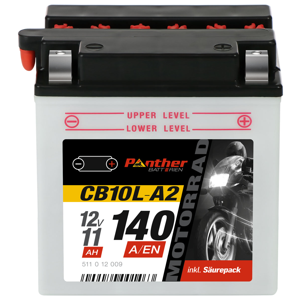 Panther Premium motor accu YB10L-A2/ CB10L-A2/ 51112