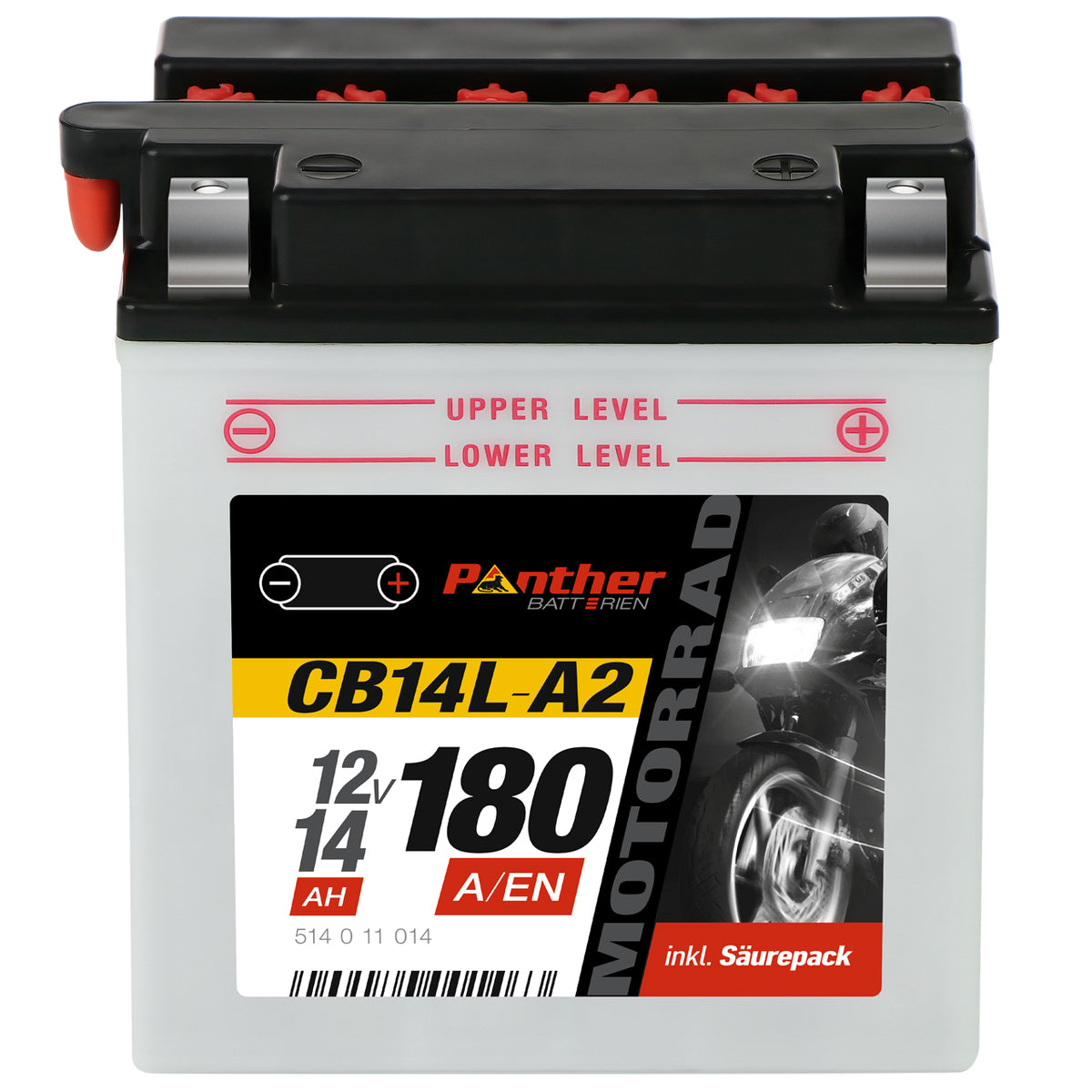 Panther Premium motor accu YB14L-A2/ CB14L-A2/ 51411