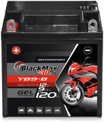 BlackMax GEL motor accu  YB9-4/ CB9-4/ CB9-B/ YB9-B/ 50914