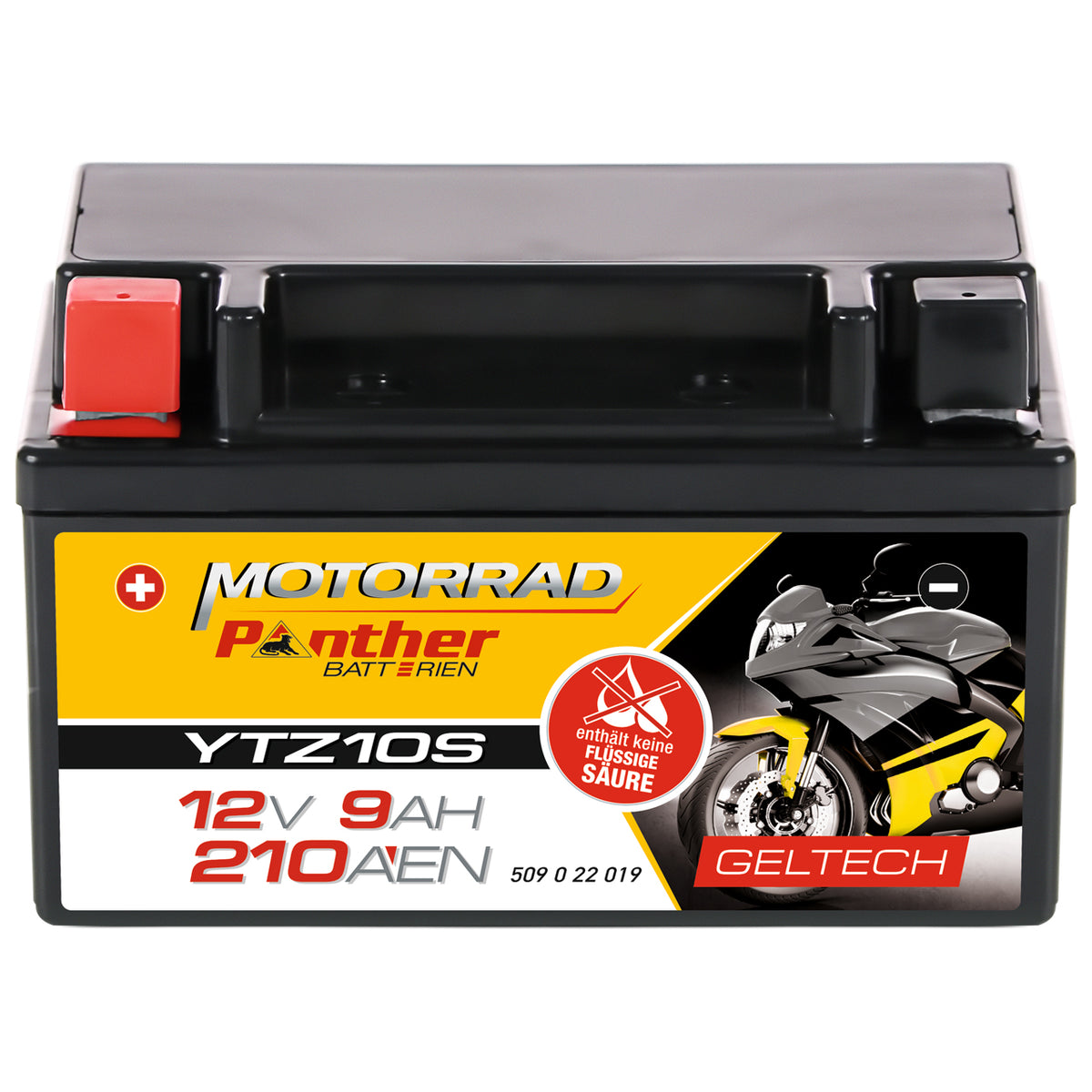 Panther GEL motor accu GEL YTZ10S/ 50922