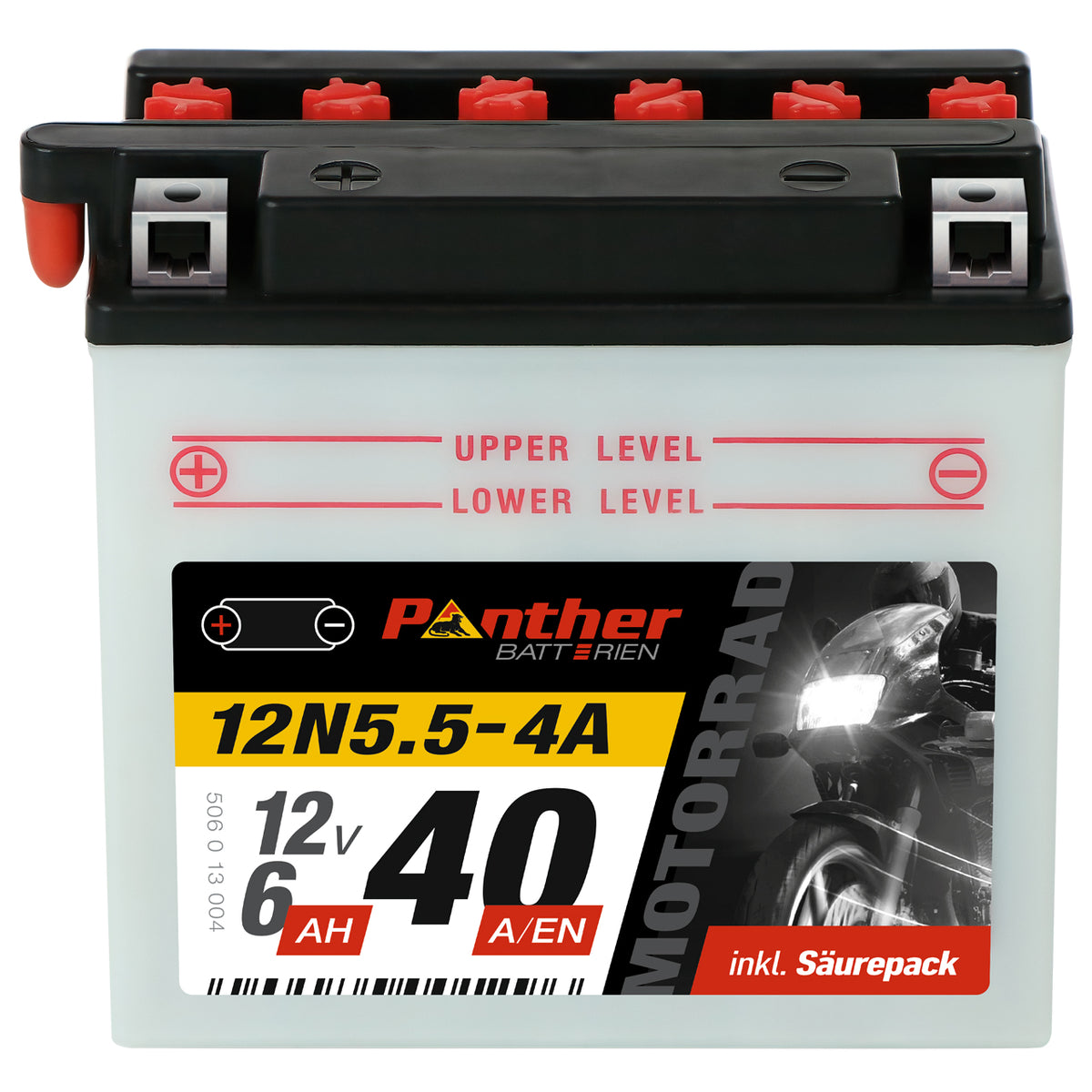 Panther Premium motor accu 12N5.5-4A/ 50613