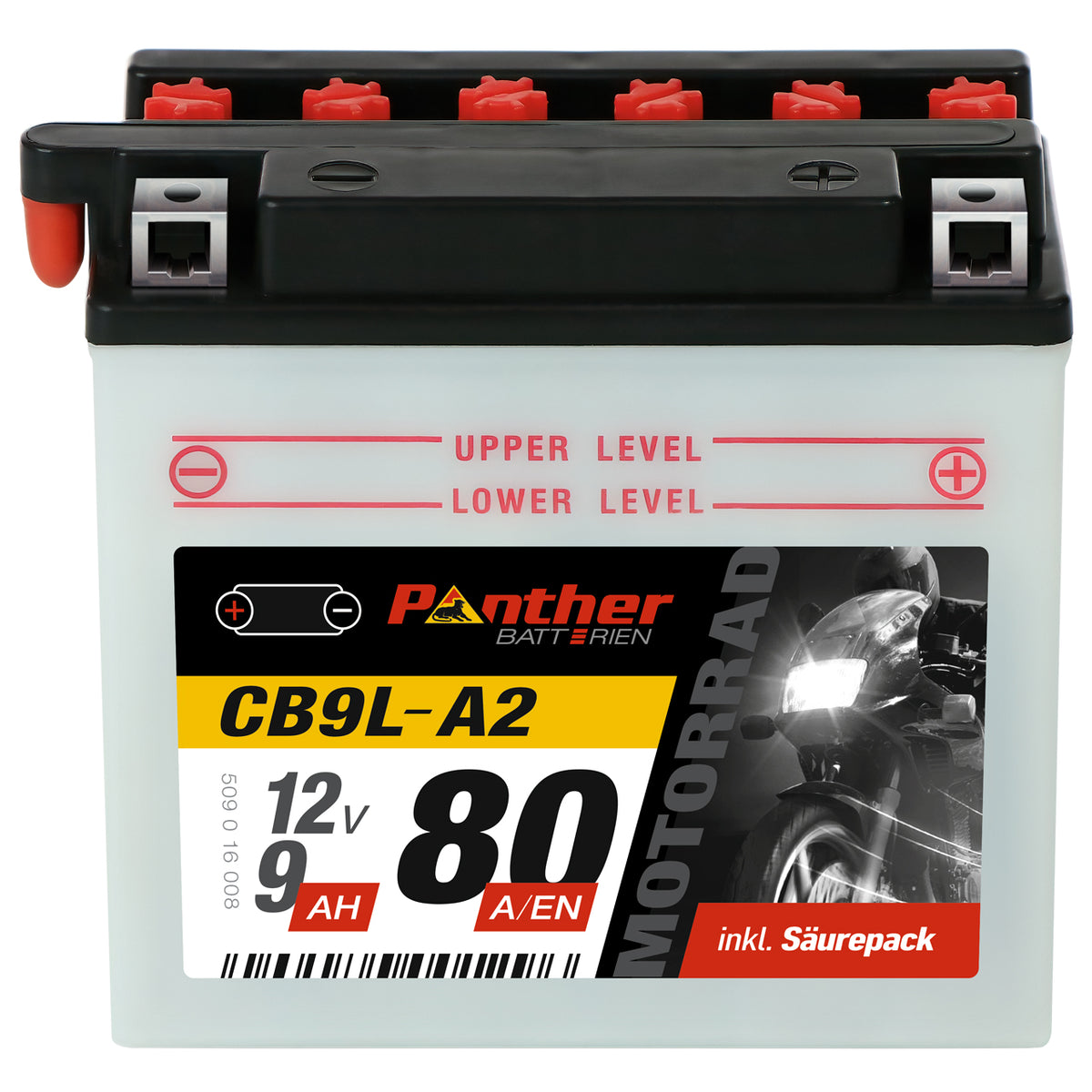 Panther Premium motor accu YB9L-A2/ CB9L-A2/ 50916