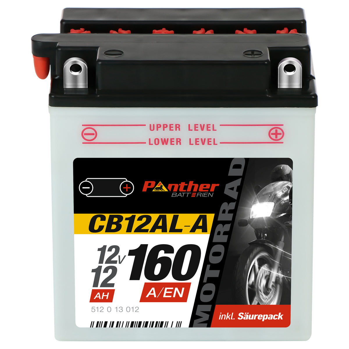Panther Premium motor accu YB12AL-A/ CB12AL-A/ 51213