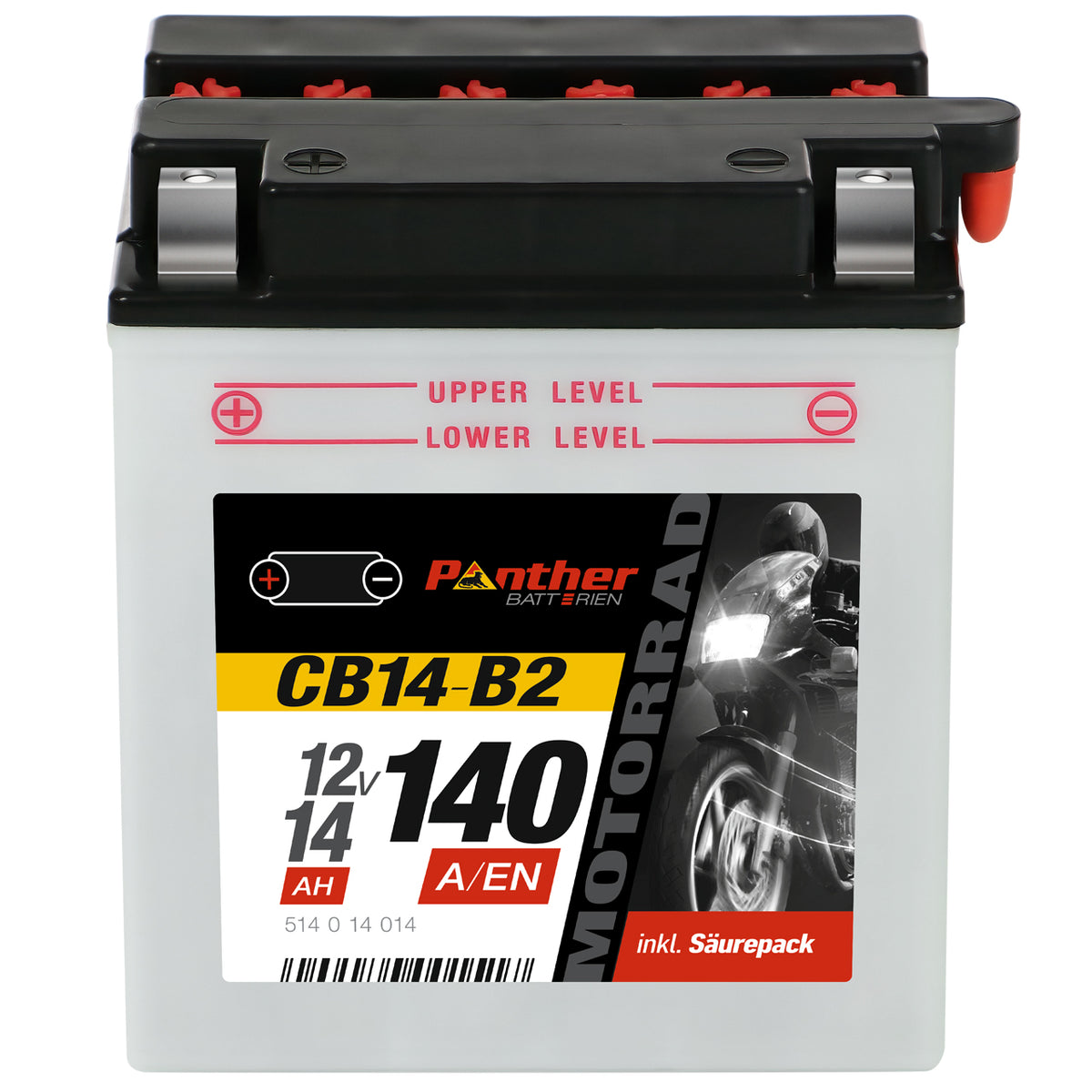 Panther Premium motor accu YB14-B2/ CB14-B2/ 51414