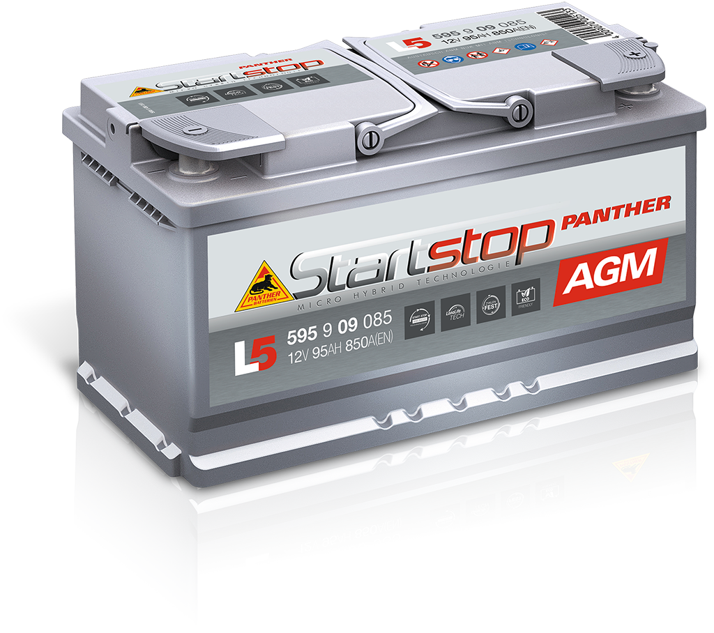 PANTHER START+STOP AGM ACCU 59509