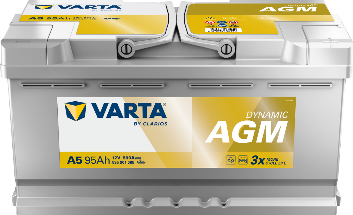 Varta Silver Dynamic AGM G14/A5