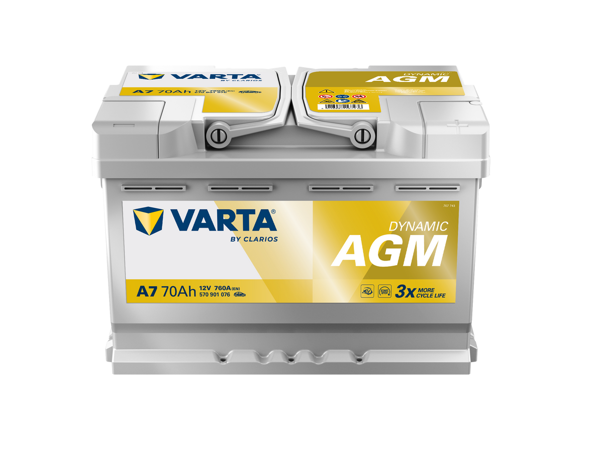 Varta Silver Dynamic AGM E39/A7
