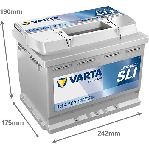 Varta Black Dynamic C14