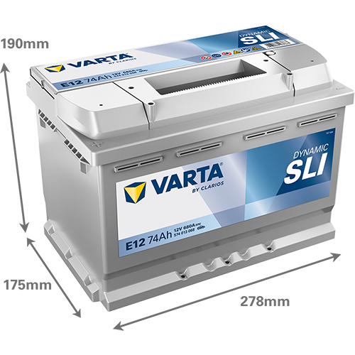 VARTA Blue Dynamic E12