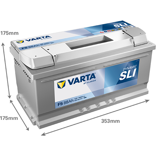 Varta Black Dynamic F5