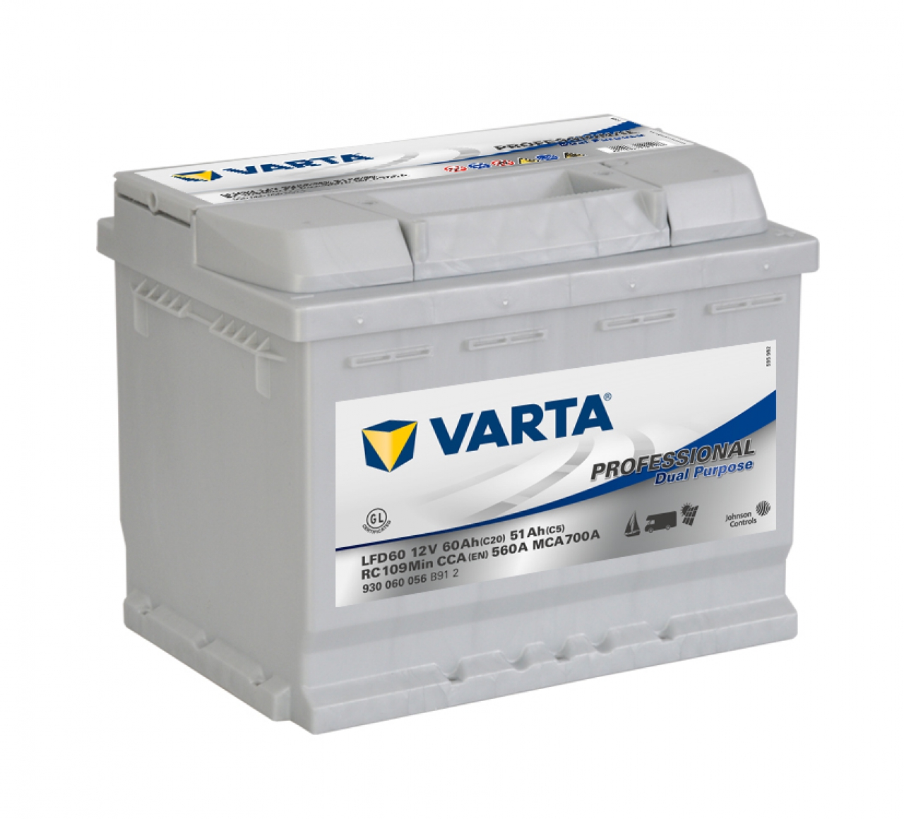 VARTA Professional Dual Purpose LFD60