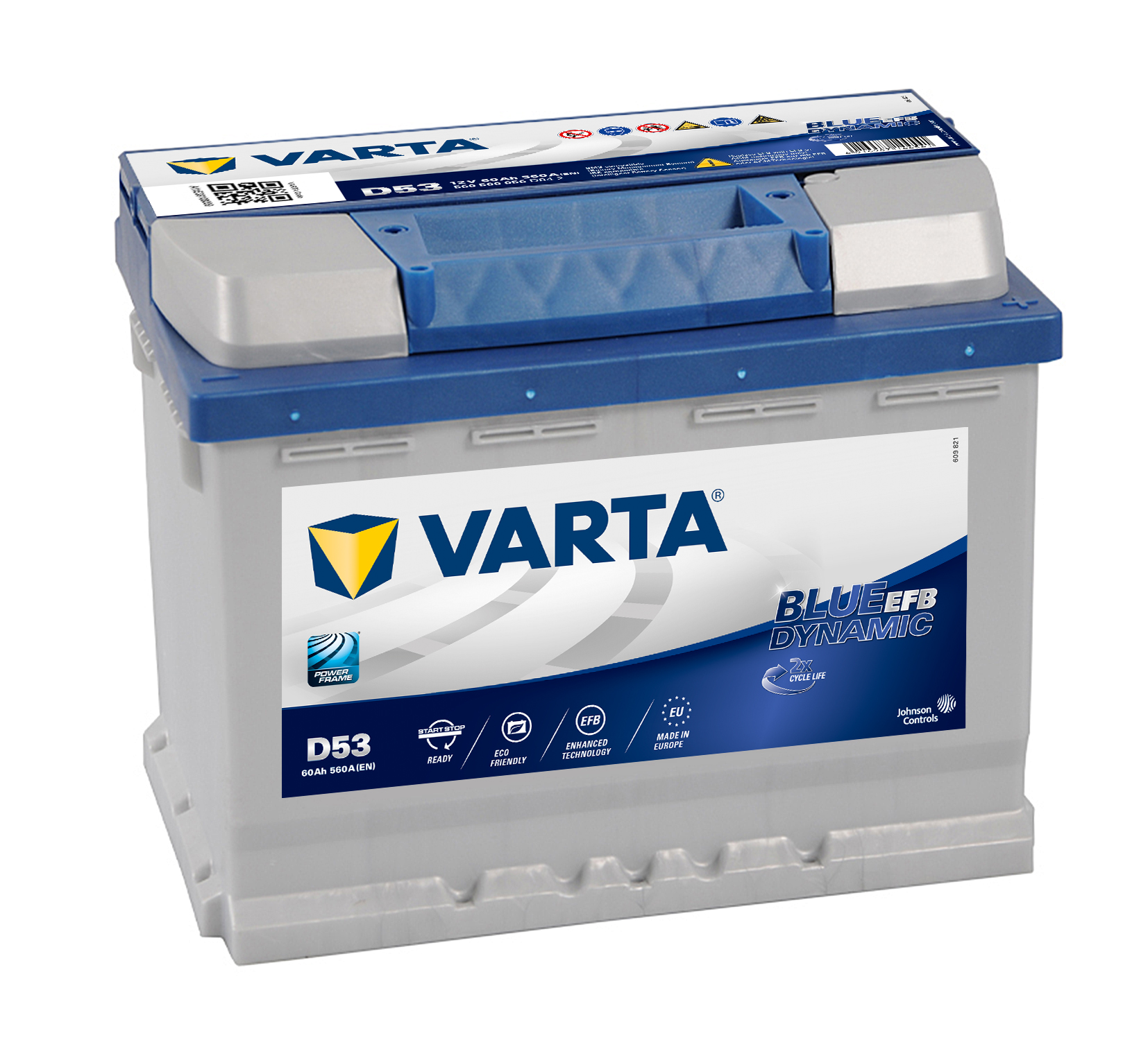 VARTA Blue Dynamic EFB D53/ N60 Start-Stop