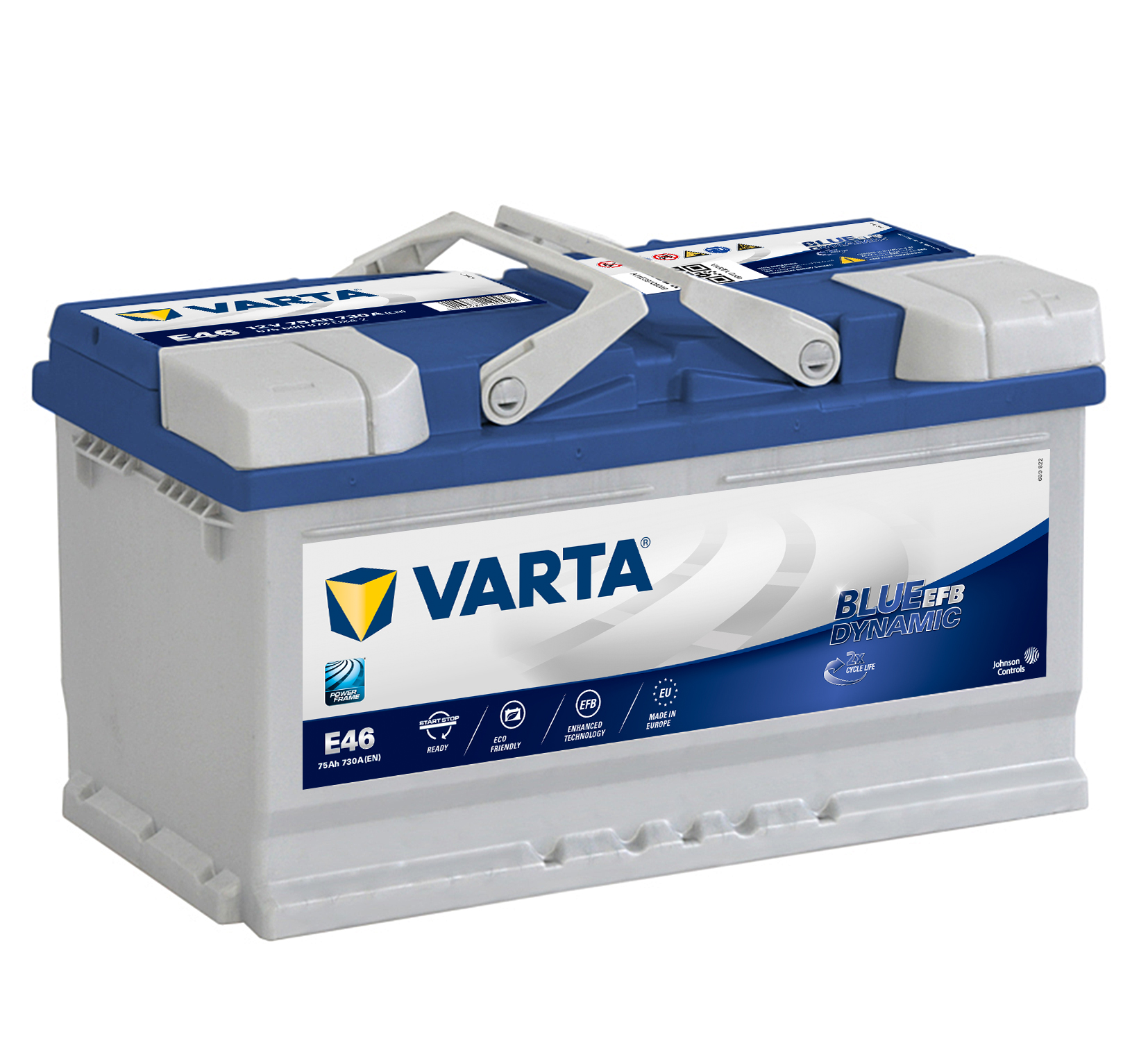 VARTA E45 Start-Stop EFB accu - Online Battery