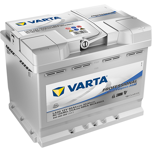 Varta Professional Dual Purpose AGM LA60